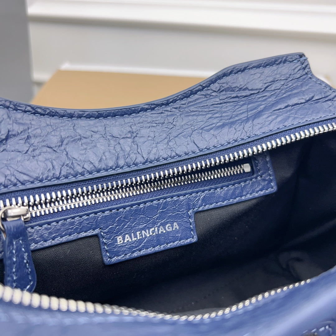 NEO CAGOLE 26 IN NAVY LAMBSKIN
